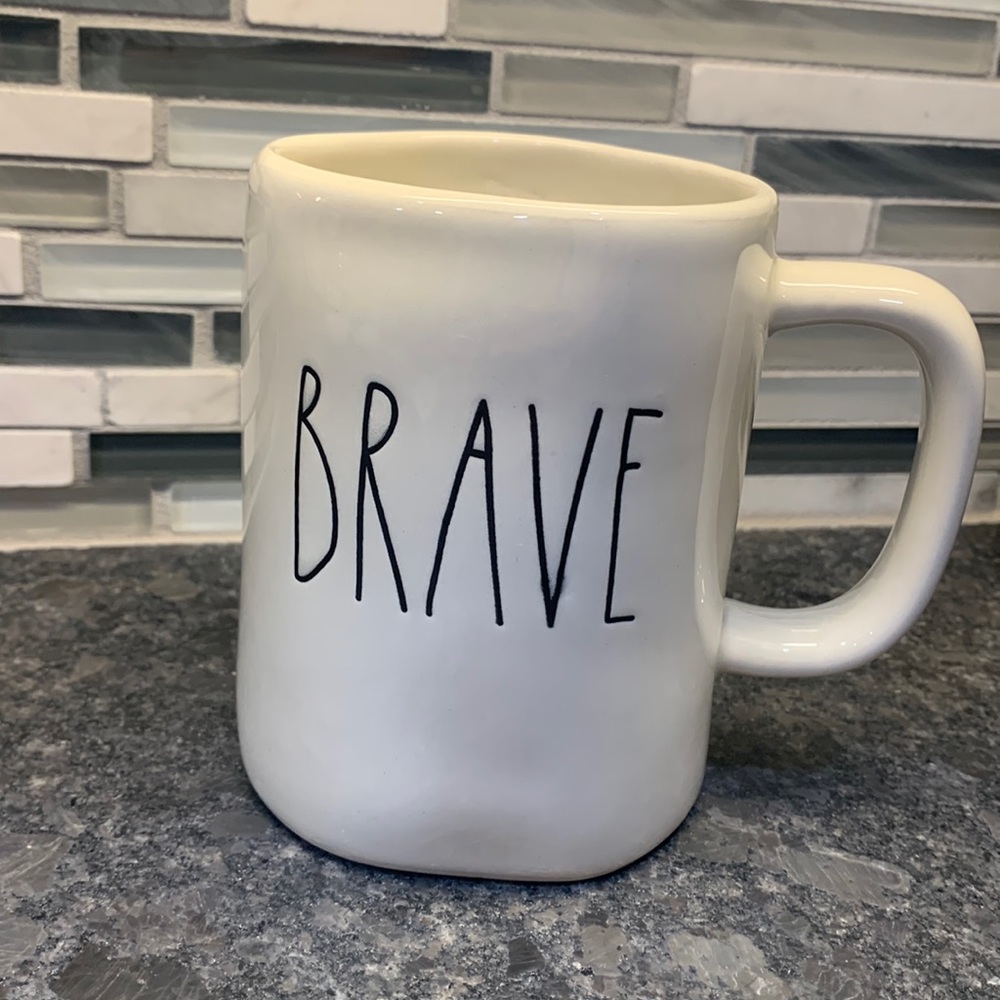 Rae Dunn Coffee Mug “Brave”
